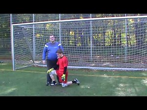 Virtual goalkeeper training - balls in the face