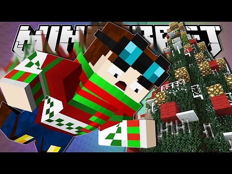 Minecraft | CHRISTMAS TREE DROPPER!! | Tall Dropper Custom Map