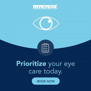 Prioritize eye care. Schedule an eye exam today. ✍️ | MyEyeDr. | Facebook