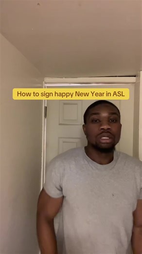 Learn to Sign Happy New Year in ASL