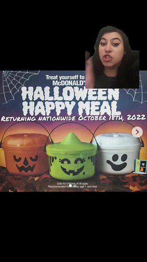 McDonald's Halloween Buckets 2022 - Limited Edition Collector's Item