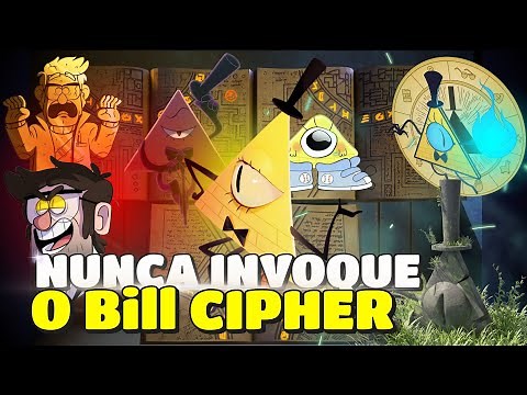 A História Completa de Bill Cipher (Gravity Falls) | O Verdadeiro Passado do Triângulo!