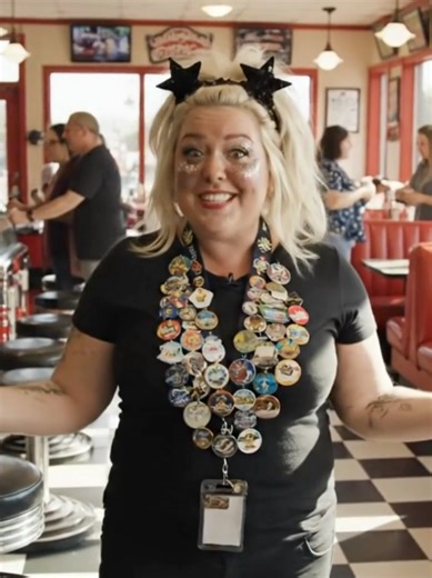 Why Is This 1950s Diner Better Than Therapy? 🍒 I just wanted lunch. Instead I got chrome barstools, jukebox vibes, milkshakes the size of my head, and a full emotional reset. If loving a 1950s diner this much is wrong… I don’t want to be right. I fear I may start dressing accordingly. #MainStreetMeltdown #RetroVibes #1950sDiner #VintageAesthetic #MilkshakeMoment