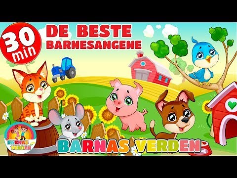 de beste norske barnesangene | 30 min | Barnas Verden