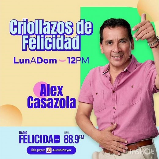 Criollazos de Felicidad with Alex Casazola on Radio Felicidad (31/10/2024) #happiness #radio #music