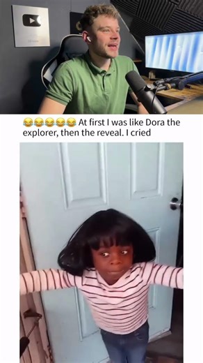 At first I was like Dora the Explorer, then the reveal 💀