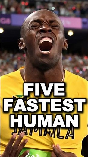 Five Fastest Human Usain Bolt Justin Gatlin Yohan Blake Asafa Powell Tyson Gay 100m Olympic
