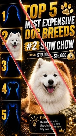 Top 5 Most Expensive Dog Breeds in the World