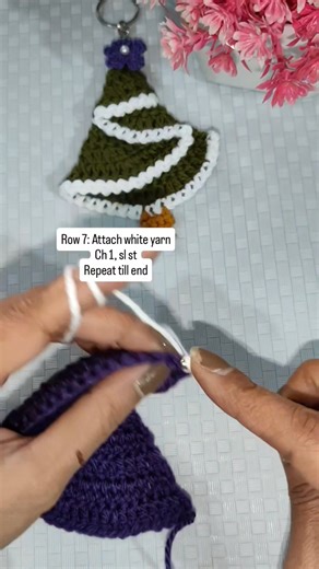 172K views · 2K reactions | You wanted it, So I made this Crochet Christmas Tree Hanging tutorial  Happy Crocheting  #crochetocity #crochet #christmastree #Hanging #christmasornaments #tutorial #crochettutorial #diy #trendingreelsvideo #crocheters | Crochetocity | Facebook