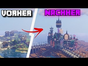 Große CYBERPUNK STADT in MINECRAFT GEBAUT!