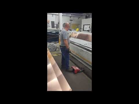 RAS 62.30 14 Ga. x 126" CNC Folding Machine