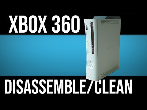 XBOX 360 DISASSEMBLE AND CLEAN // how I took apart my Xbox 360 to clean/ make it quieter2