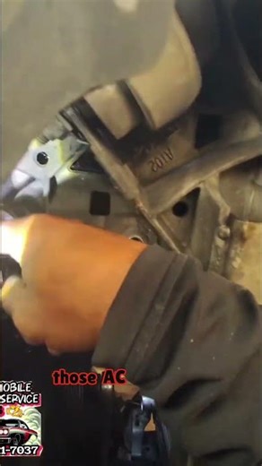 AC Compressor Fix: Silence Noisy Lines Easily! #shorts