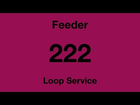 [SBS Transit] Feeder Bus Service 222 Hyperlapse