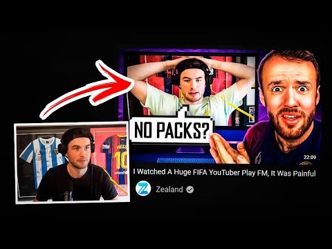 Reacting to “I Watched A Huge FIFA YouTuber Play FM, It Was Painful” 💀🤣