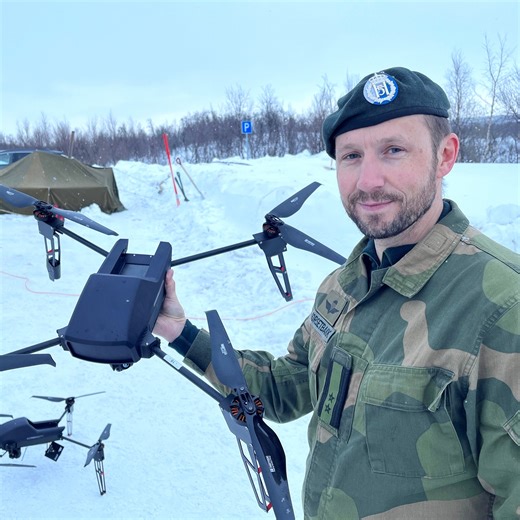 Dronesverm skal bli Forsvarets nye våpen