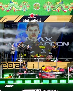 601K views · 30K reactions | The amazing Mexican podium, featuring a very sporting Max Verstappen  | F1 | Facebook