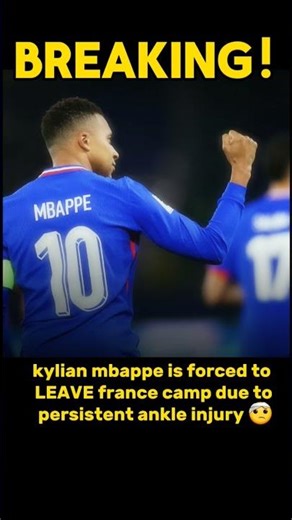 kylian mbappe is out #kylian mbappe #footballshorts #france football #championsleague