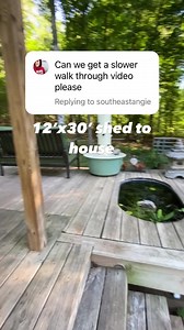 8.8M views · 303K reactions | Here is a slow version tour of the Beloved Cabin 12’x30’ shed conversion… we converted it 11 years ago and adding up and changing some layout as our needs changed over time… you can also watch a full tour on our YouTube here  https://youtu.be/48o8FgsDva8 | United Tiny House | Facebook