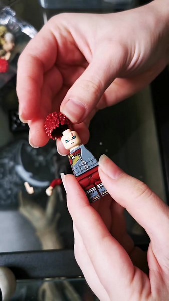 Unpacking LEGO Gaara s #gaara #naruto #lego #unpacking #animefigure #animelego #gaarafigure #narutofigure