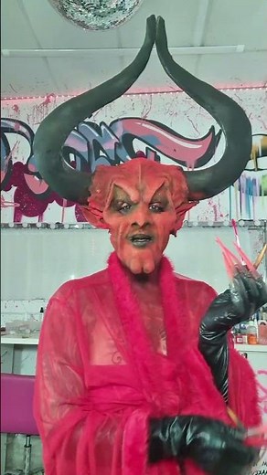legend Seductive Devil Makeup Transformation 😈🔥 | SFX Prosthetic Look