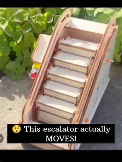 DIY - Mini Escalator Working Model | School Project Idea 🔥