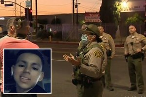 Armed security guard Andres Guardado, 18, 'shot dead by deputy' after running from cops because 'he was scared'
