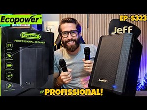 ECOPOWER EP-S323 PROFESSIONAL SPEAKER 150W RMS (2025 Version) (Complete!)