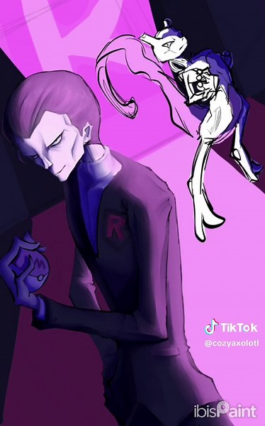 Mewtwo Art: Speedpaint of Team Rocket's Iconic Pokémon