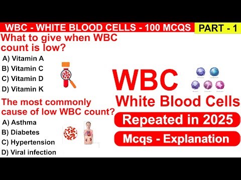 White blood cells quiz | Wbc question answer | wbc mcq questions | blood cells types #wbcs
