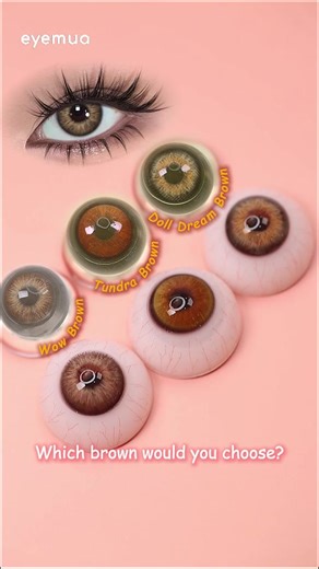 Choosing the Perfect Brown Color Contact Lenses