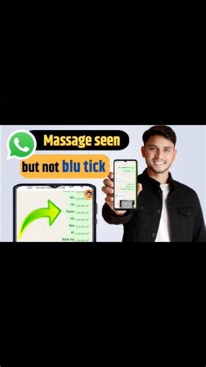 Whatsapp massage blu tick disable kaise kare। whatsapp massage dekhane ke bad bhi blu tick nahi hoga