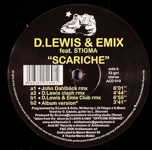 D.Lewis & Emix Feat. Stigma - Scariche