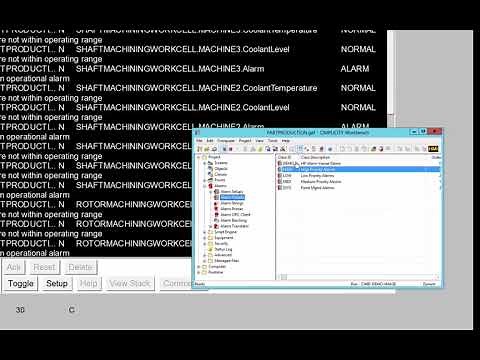 CIMPLICITY Alarm Training, Part 3: Alarm Classes
