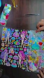 sticker doll unboxing 🪆❤️# part 1.