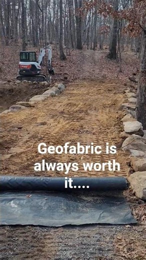 Geofabric is worth every penny! #roadbuilding