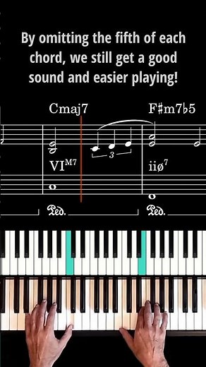 Autumn Leaves Easy Version + Sheet Music (3 notes per chord)