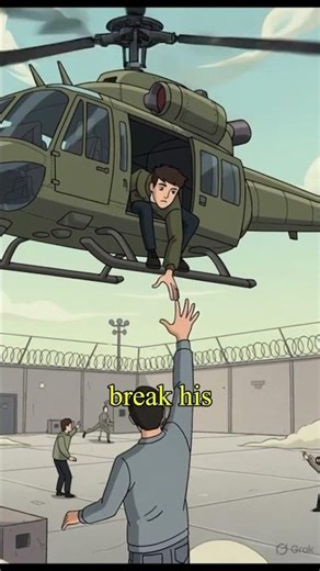 He escaped 3 times from prison using a helicopter