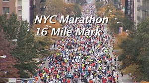 NYC Marathon - Runners on First Avenue - 16 Mile Mark | Running and Racing | Facebook