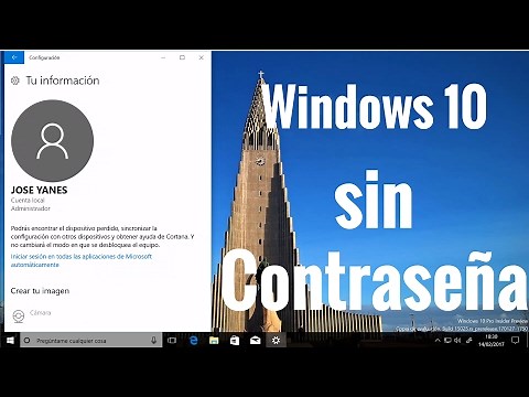 Cómo iniciar sesión en Windows 10 sin contraseña en español