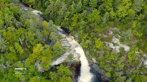 Capturing American waterfalls by drone, part 1
