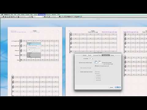 Sibelius 6 Quick Tip 20 - Headers & Footers
