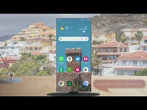 Samsung Galaxy S23 Ultra : How to adjust lock screen clock size to make it bigger or smaller