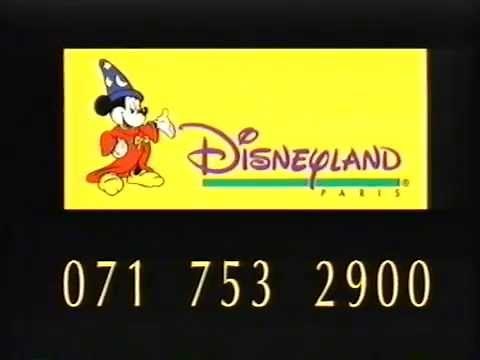 Disneyland Paris - Early - 1994 VHS UK Advert