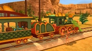 Watch Dinosaur Train Season 1 Episode 37 - Carla Cretoxyrhina / Train Trouble