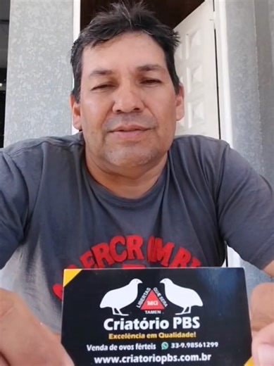 Envio de ovos férteis do Criatório PBS a Hugo Vera / Ciudad del Este - PY APRENDA TUDO SOBRE CODORNAS! 👉 📌🔗 LINK NA BIO. ☝️ ........CRIATÓRIO PBS........ WhatsApp: (33) 9.9856-1299 Site Oficial: www.criatoriopbs.com.br ✅ Se você gosta de nossos conteúdos, peço a GENTILEZA que dê um CLIQUE no (👍/❤️) e nos SIGA para ficar ligadinho nos próximos conteúdos quando postados. ✅ Inscreva-se em nossas redes sociais! Em todas elas, nosso perfil é @criatoriopbs. Nelas, postamos conteúdos exclusivos com