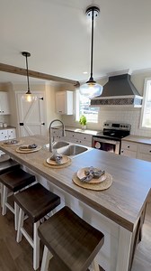 One of the coziest homes of all time ☕️🪴🕯️ #claytonhomes #freedomfarmhouse #modularhome #ManufacturedHomes #mobilehomes #doublewide #farmhousedecor #farmhousestyle #farmhousekitchen #farmhouse #mobilehomesforsale #hometour #housetour | Clayton