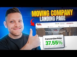 Moving Company Landing Page For Lead Generation