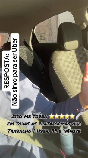 RESPOSTA: Não sirvo para ser Uber. Neste vídeo comento a resposta de um post referente à colocar 03 pessoas somente no banco de trás do carro. Motorista: @inDrive @Uber 99 #motoristadeaplicativo