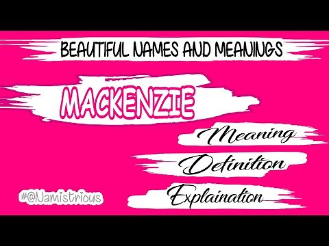 MACKENZIE name meaning | MACKENZIE name | MACKENZIE name and meanings | MACKENZIE means‎